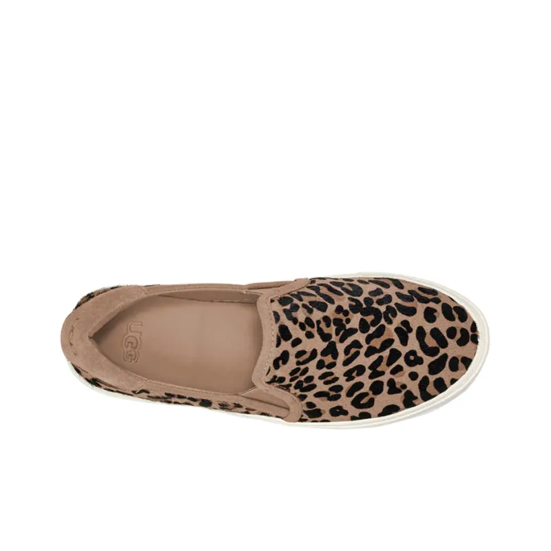 UGG Ansley Bow Glimmer Shoes 'Leopard' Women's-4
