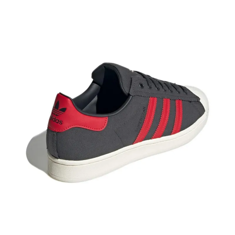 Adidas Originals Superstar Shoes 'Black Red White'-3