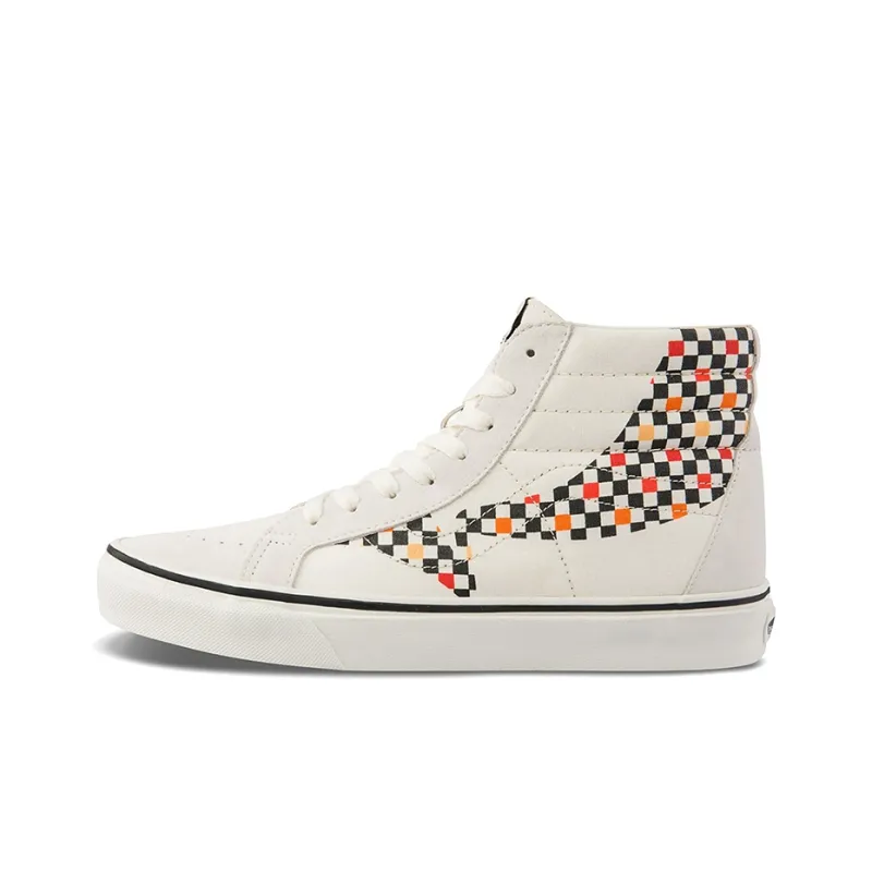 Vans SK8 Hi Reissue Checkerboard Multi Color-0