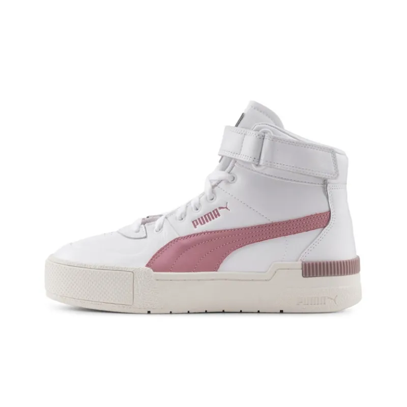 PUMA Cali Sport Top Warm Up Casual Board Shoes White Women's-0