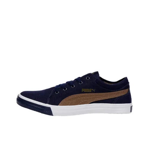 PUMA Yale Gum 2 Skateboard Shoes Women's Low-Top Blue