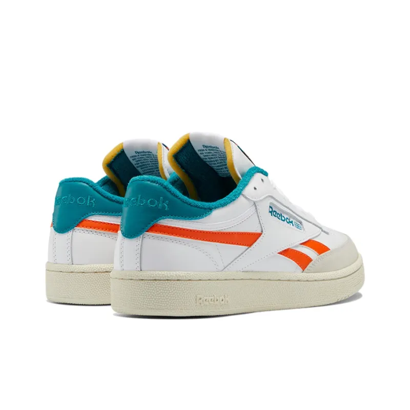 Reebok Club C Revenge White Seaport Teal-3