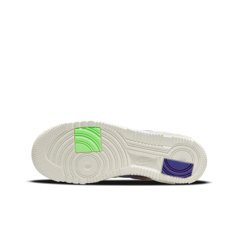 Nike Air Force 1 Low Pixel White Concord Crimson Women's-5