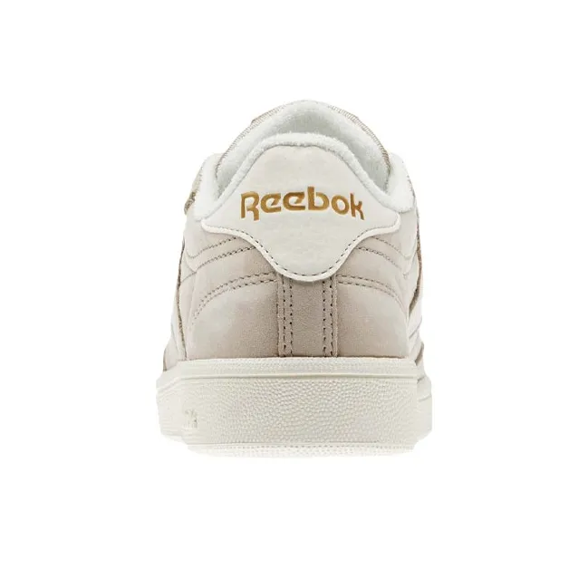 Reebok Club C Skateboard Shoes Women's Low-Top Khaki-4
