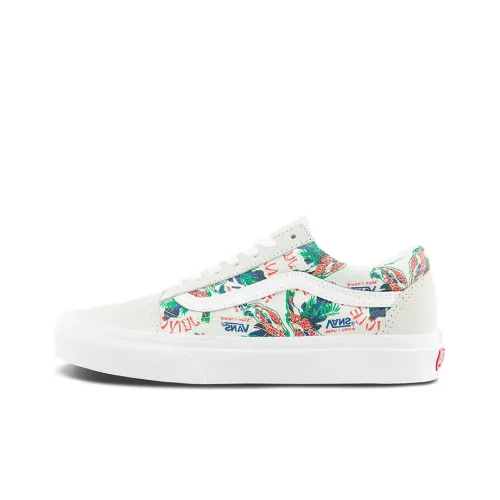 Vans Old Skool Skateboard Shoes Women's Low-Top Multicolor