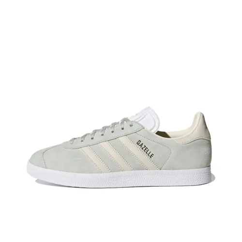 Adidas Originals GAZELLE Skateboard Shoes Women's Low-Top Light Gray