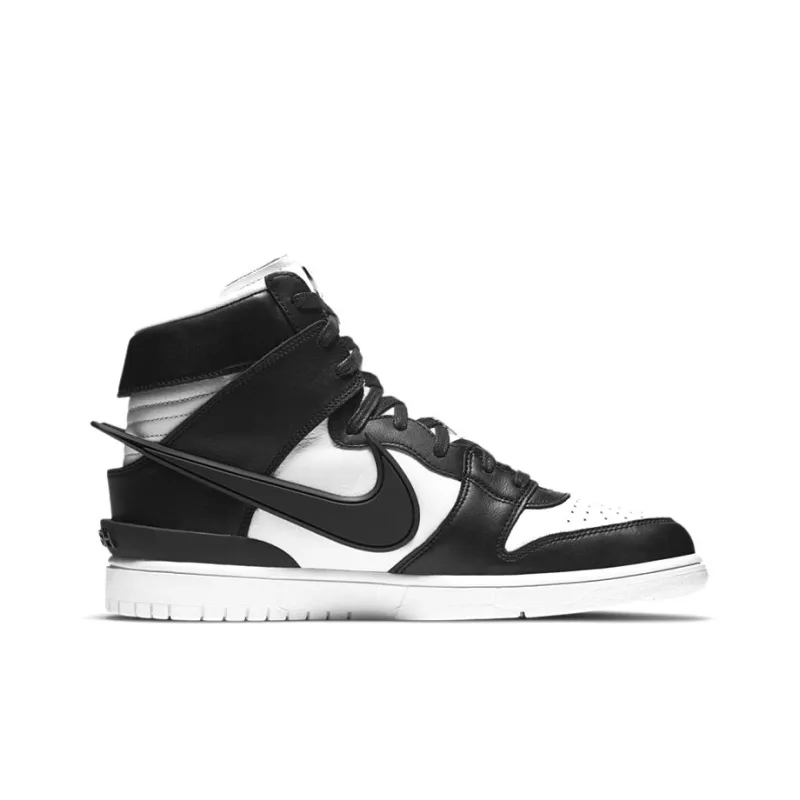 Nike Dunk High Ambush Black White-1
