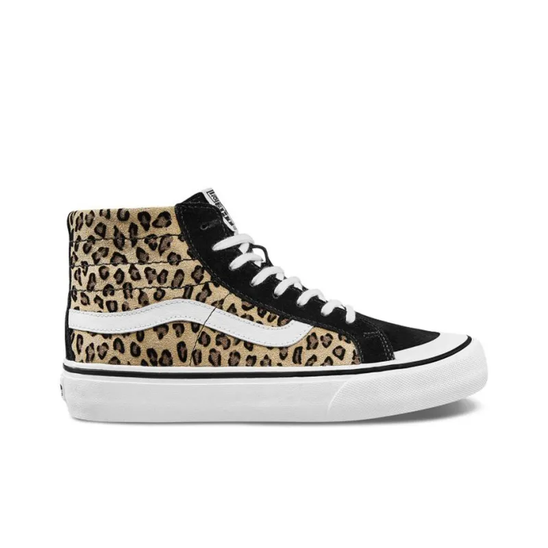Vans SK8 Hi 138 Decon Sf 'Black White Leopard' Women's-1