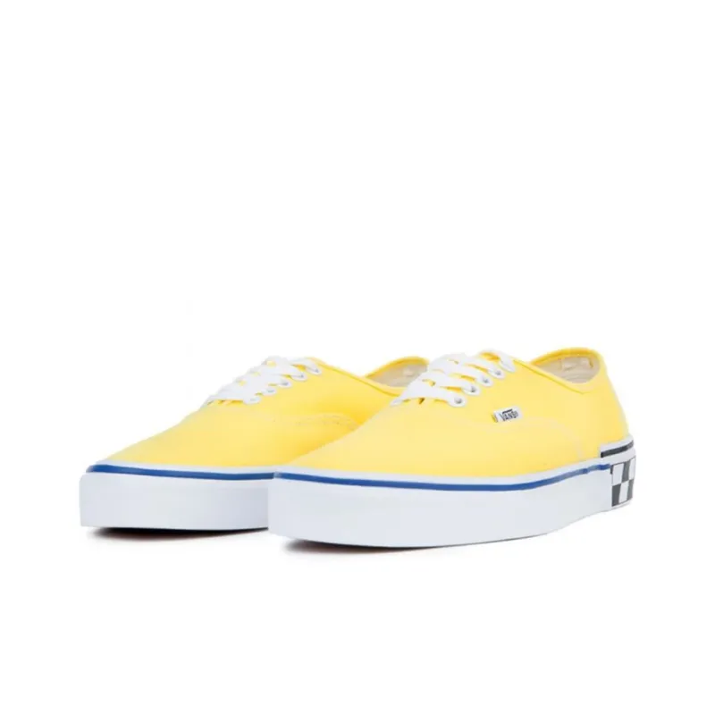 Authentic Vans 'Check Block Blazing Yellow'-2