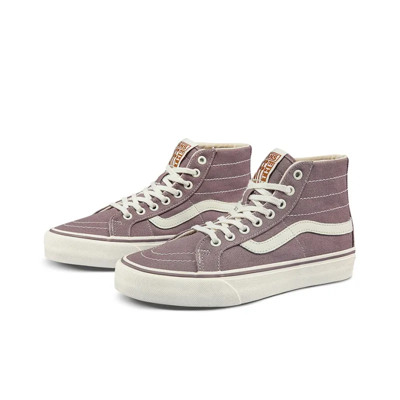 Vans Unisex SK8 HI High Top Sneakers Purple-1