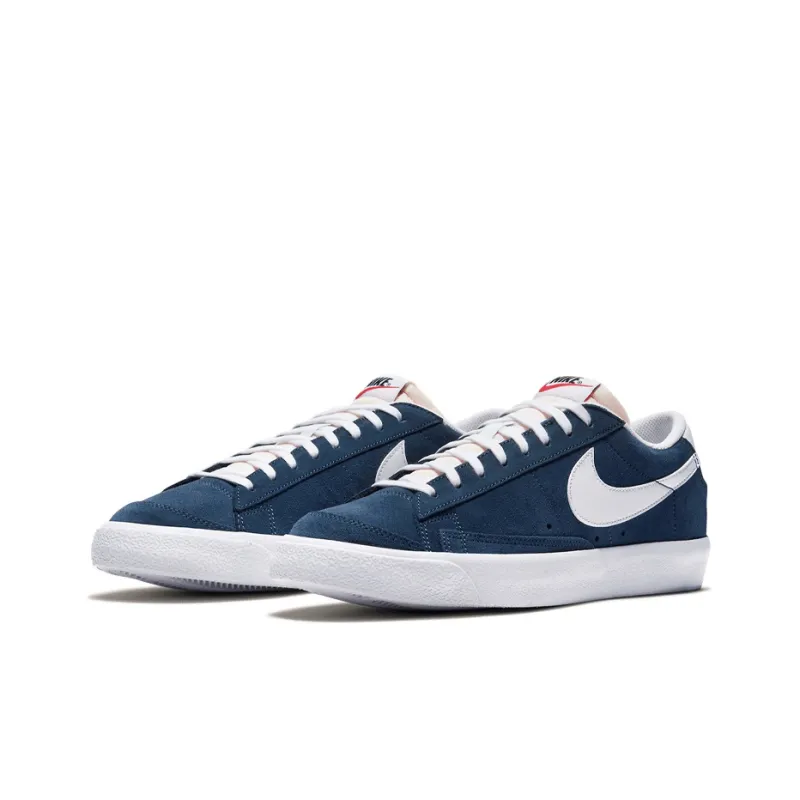 Nike Blazer Low 77 Suede Midnight Navy-2