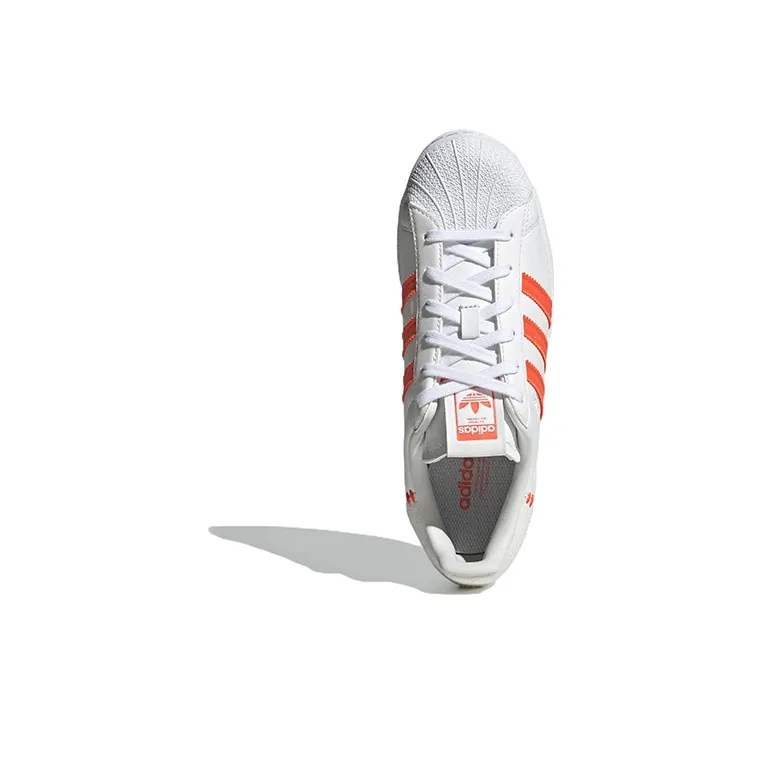Adidas Originals Superstar 'White Orange' Women's-4