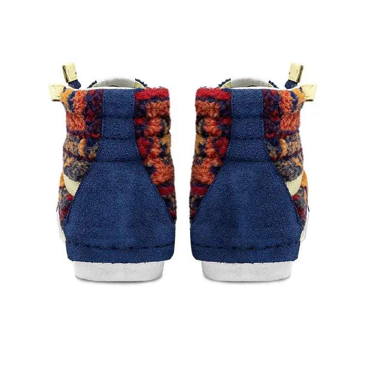 Vans Shoes Skate Shoes 'Blue Red'-4