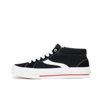 Odd CIRKUS x Vision Street Wear Slip Resistant Cushioning Mid Top Skateboard Shoes Unisex Black