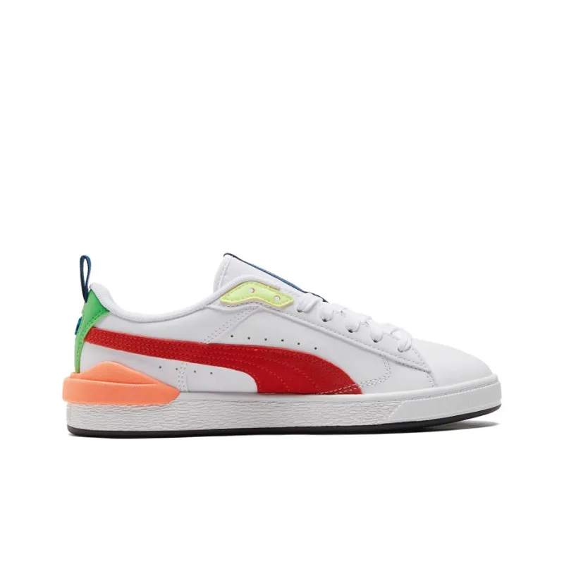 PUMA Suede Bloc 'White Cherry Tomato'-1