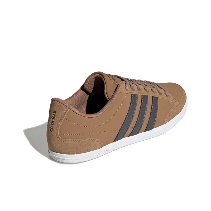 Adidas Neo Caflaire Breathable Low-Top Skateboard Shoes Men's Brown Black-3