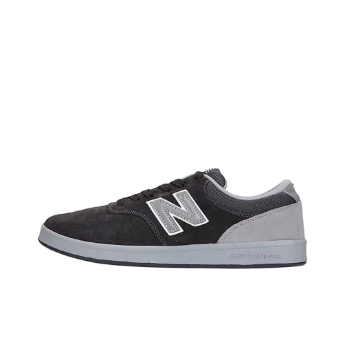 New Balance NB 424 Skateboard Shoes Men Low-Top Black/Gray