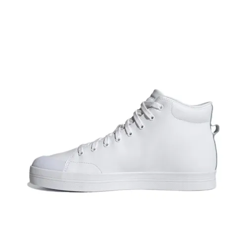 Adidas Neo Bravada Skateboard Shoes Men Mid-Top White