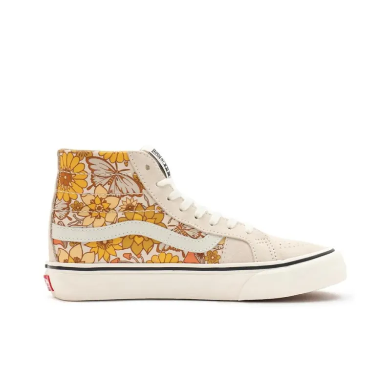 Vans SK8 Hi 38 Decon Sf Trippy Floral 'Sandshell Marshmallow'-1