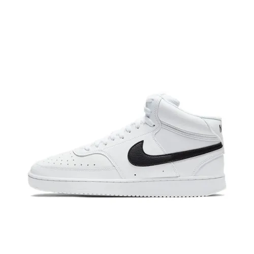 Nike Court Vision Mid White Black