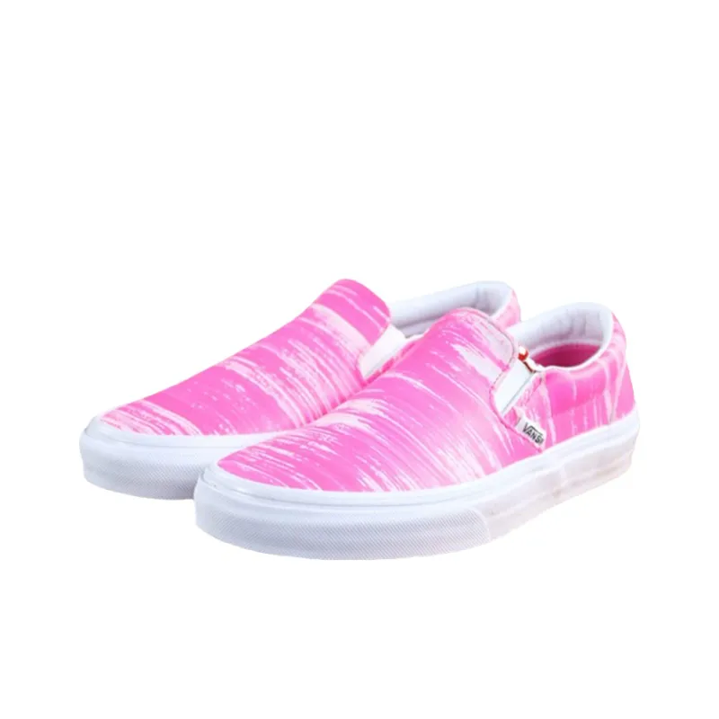 Vans Slip on Pink/White Women's-1