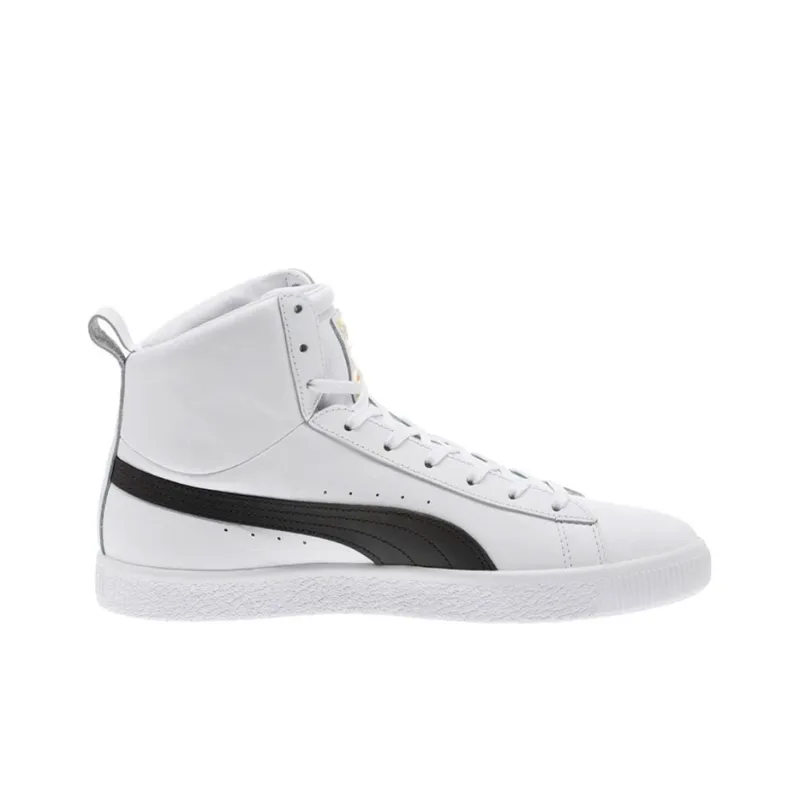 Puma Clyde Mid Core Foil 'White'-1