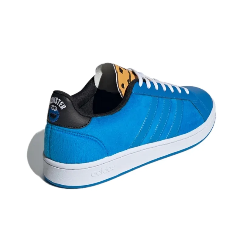 Adidas Neo X Sesame Street Grand Court 'Blue Black'-3