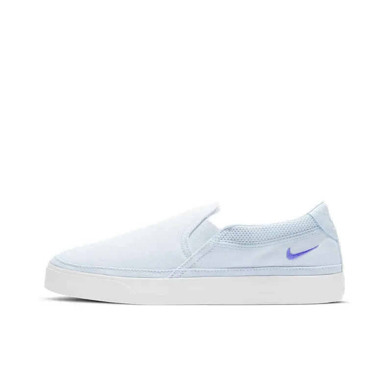 Nike Court Legacy Slip On 'Blue Grey' Women's-0