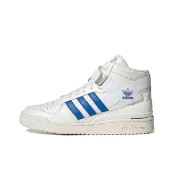 Adidas Originals Forum Mid Off White Blue Bird