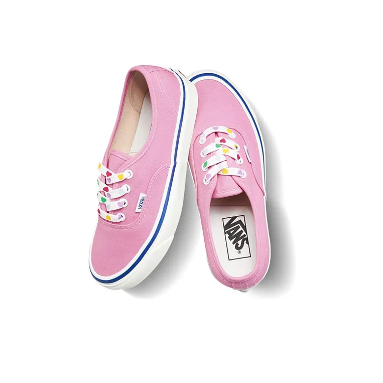 Vans Authentic 44 'Og Pink/Og Heart Lace'-3