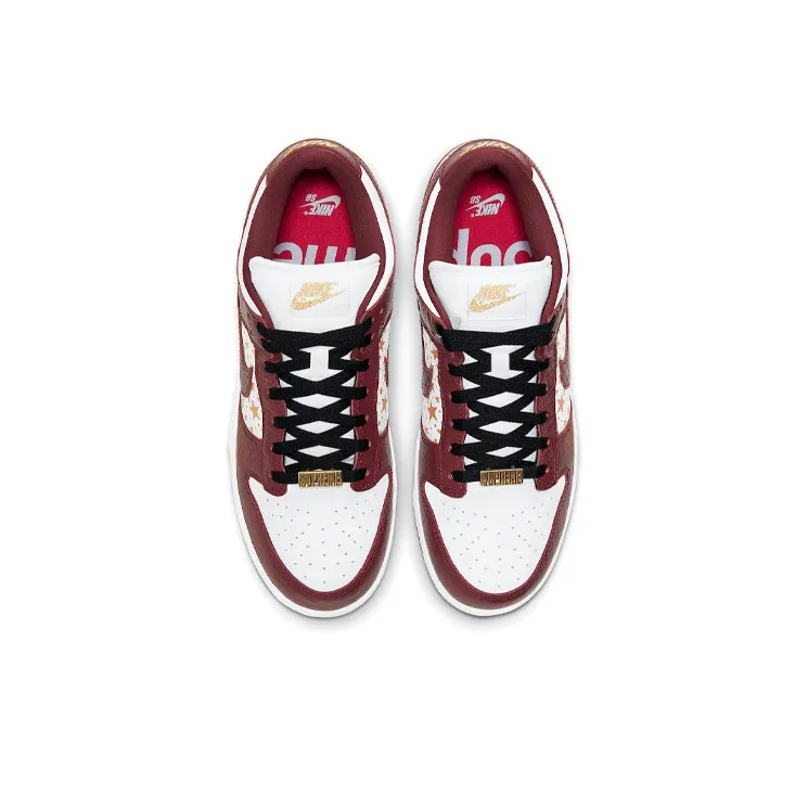 Nike Sb Dunk Low Supreme Stars Barkroot Brown 2021-3