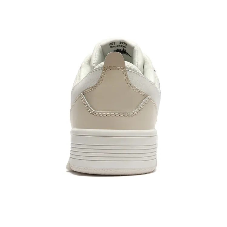 PONY REVERSE Collection Low Top Skateboard Shoes Unisex Ecru-4