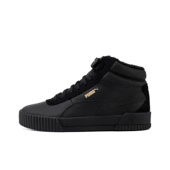 PUMA Carina Mid Wtr Fur 'Black Gold' Women's