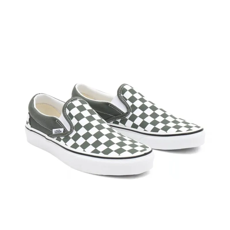 Vans Classic Slip On 'Thyme Checkerboard'-2