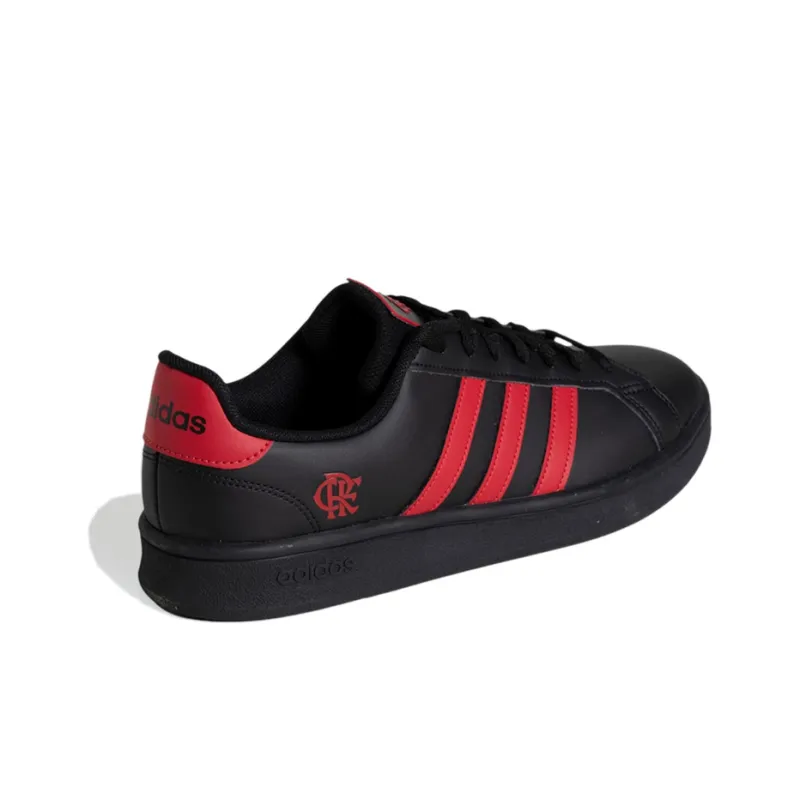 Adidas Neo Grand Court Flamengo 'Black Red'-3