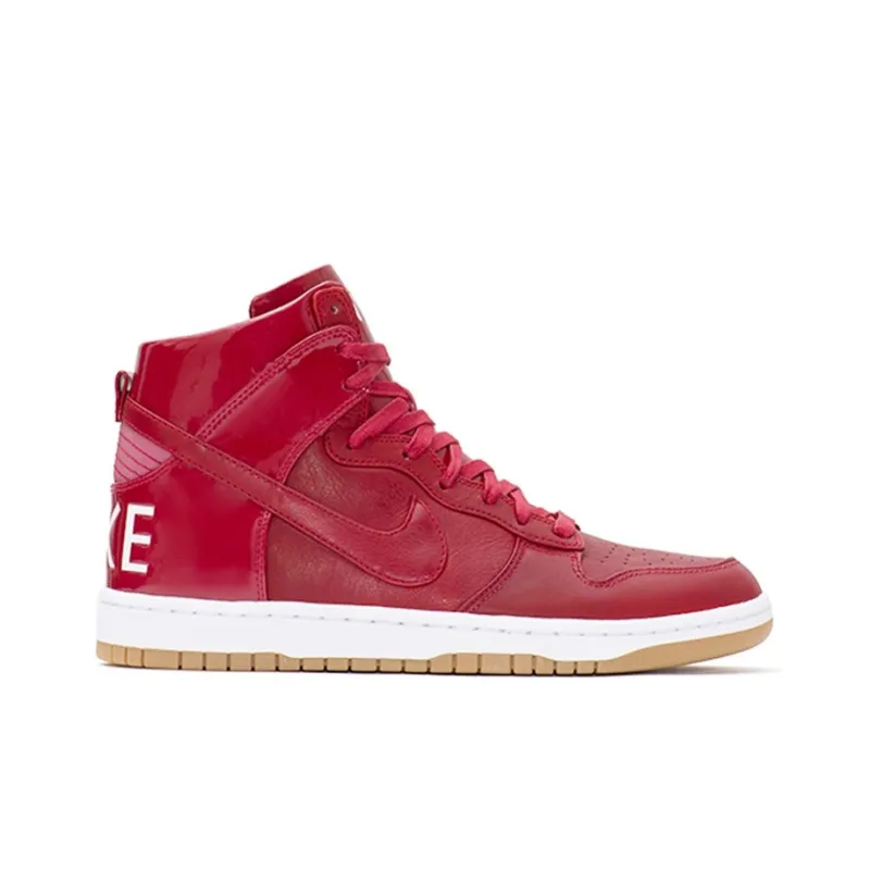 Nike Dunk High Lux Gym Red-1