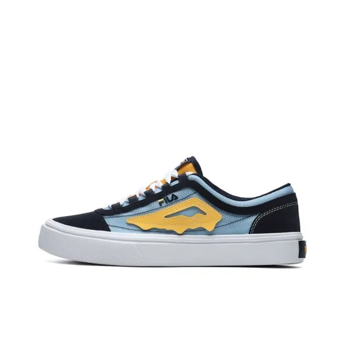 FILA FUSION Ollie Skateboard Shoes Men Low-Top Sky Blue/Zhang Hai Blue