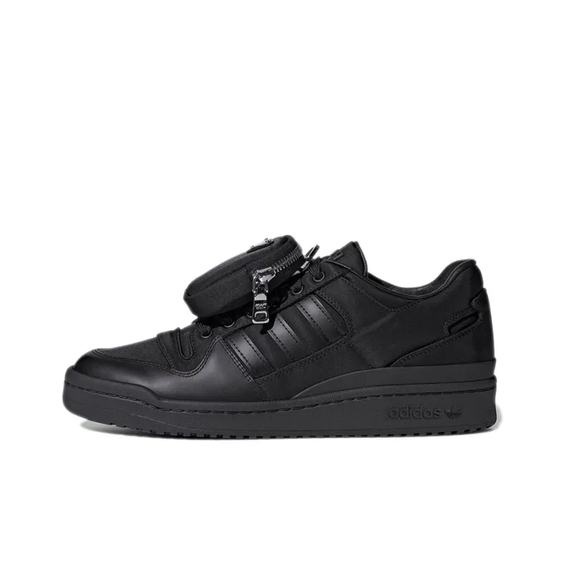 PRADA X PRADA Originals Unisex Forum Low Re Nylon Sneakers Black-0