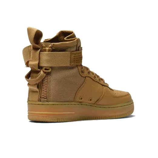 Nike Sf Air Force 1 Mid Elemental Gold Women's-1