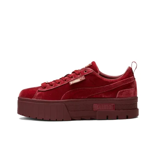 PUMA Mayze Velvet Tibetan Red Women's