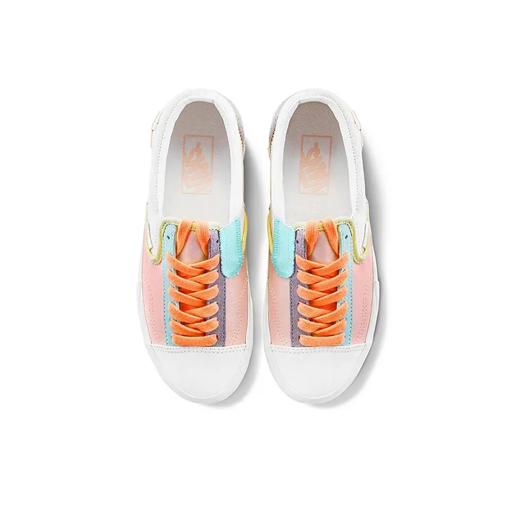 Vans Slip On Cap 'White Blue Pink' Women's-2