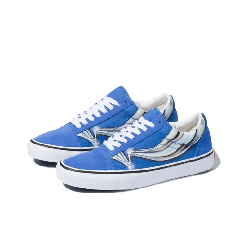 Vans Old Skool Warp Nebula Blue Chrome-1
