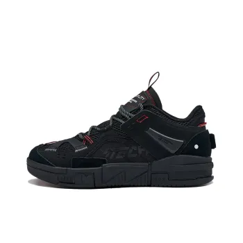 361° Lightweight Anti Slip Low Top Skateboard Shoes Men's Raven
