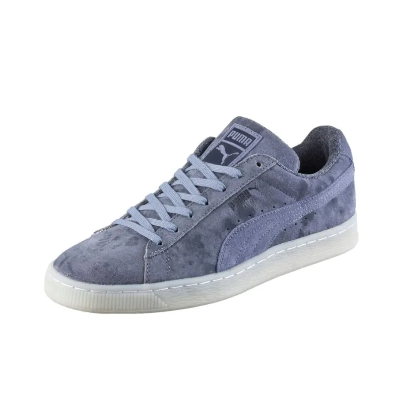 PUMA Suede Classic Elemental Anti-Slip Wear-Resistant Low-Top Skateboard Shoes Men's Blue-2