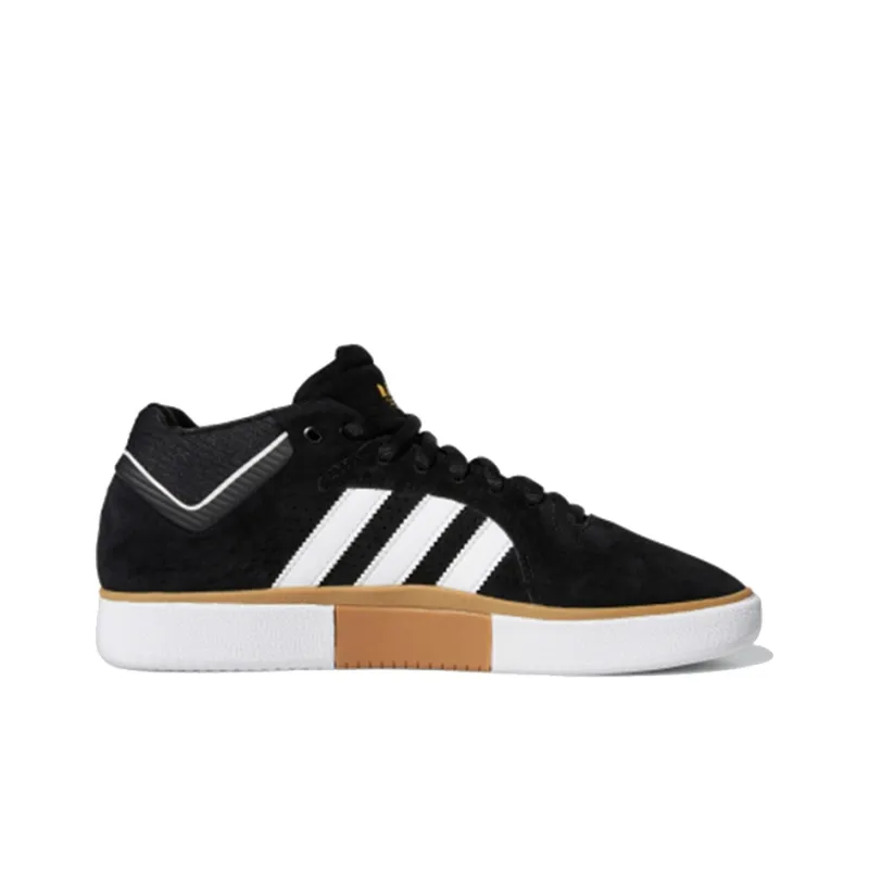 Adidas Tyshawn Core Black Gum-2