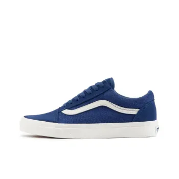 Old Skool Vans 'Woven Check True Navy'