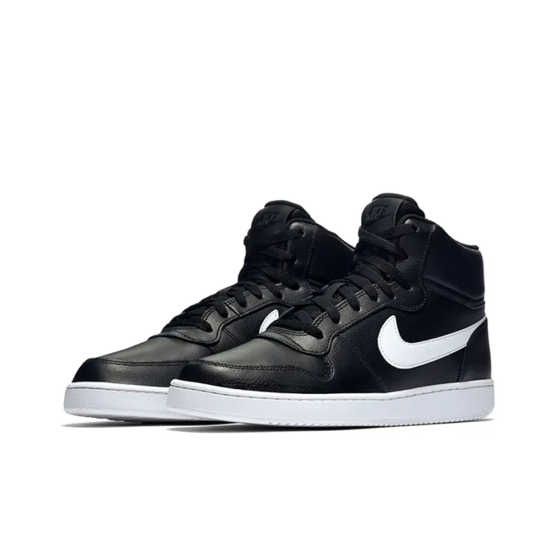 Nike Ebernon Mid 'Black White'-2
