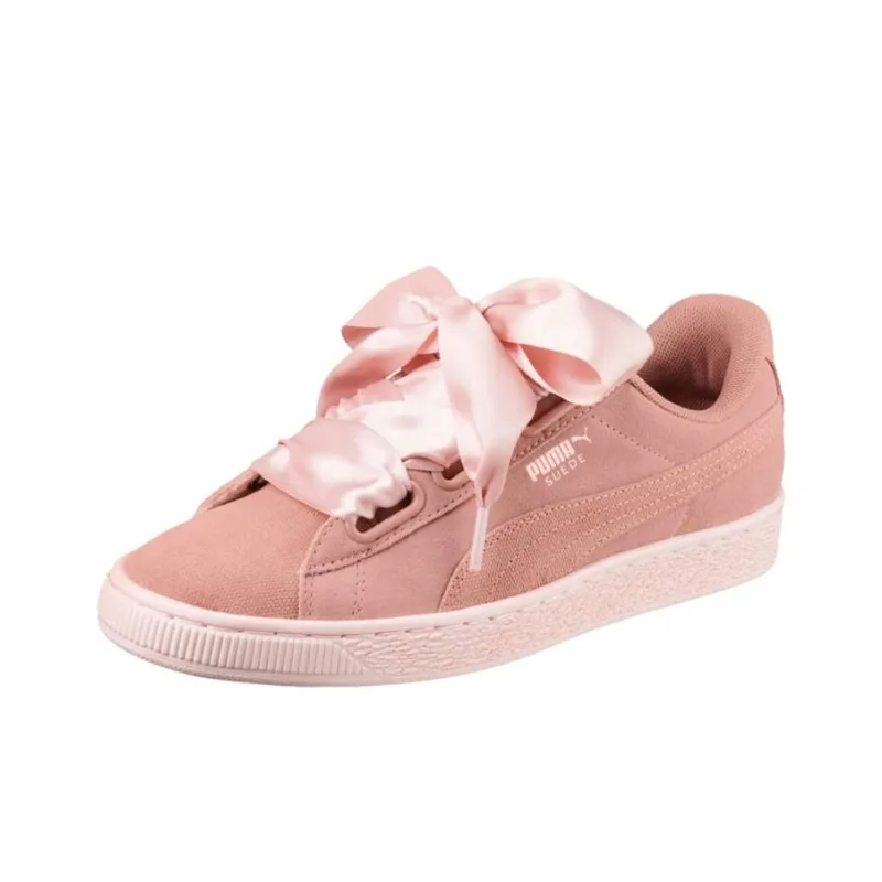 PUMA Suede Heart Pebble Casual Shoes Pink Women's-2