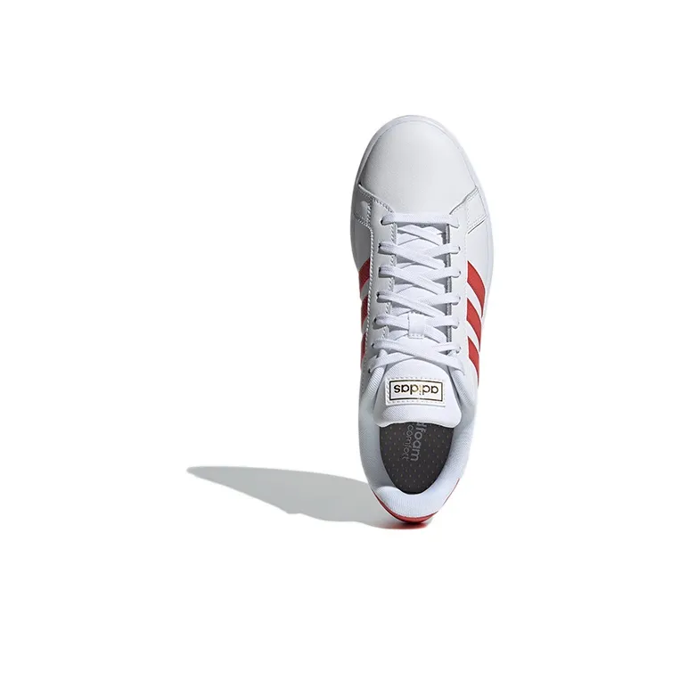 Adidas Neo Grand Court 'White Crew Red'-4