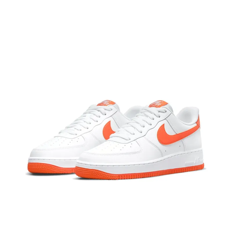 Nike Air Force 1 Low White Orange 2021-2